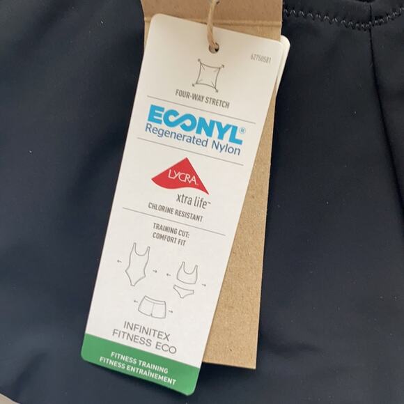 Adidas PrimeBlue One Piece Swimsuit 34B - Picture 10 of 15